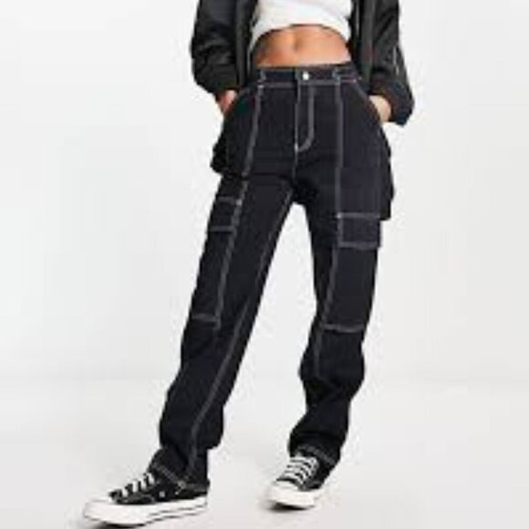 ASOS Oversized Cotton Cargo Pants - Picture 3 of 12